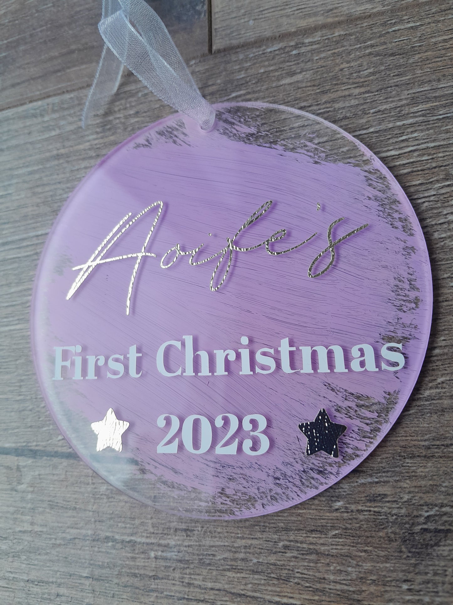 Baby's First Christmas ornament