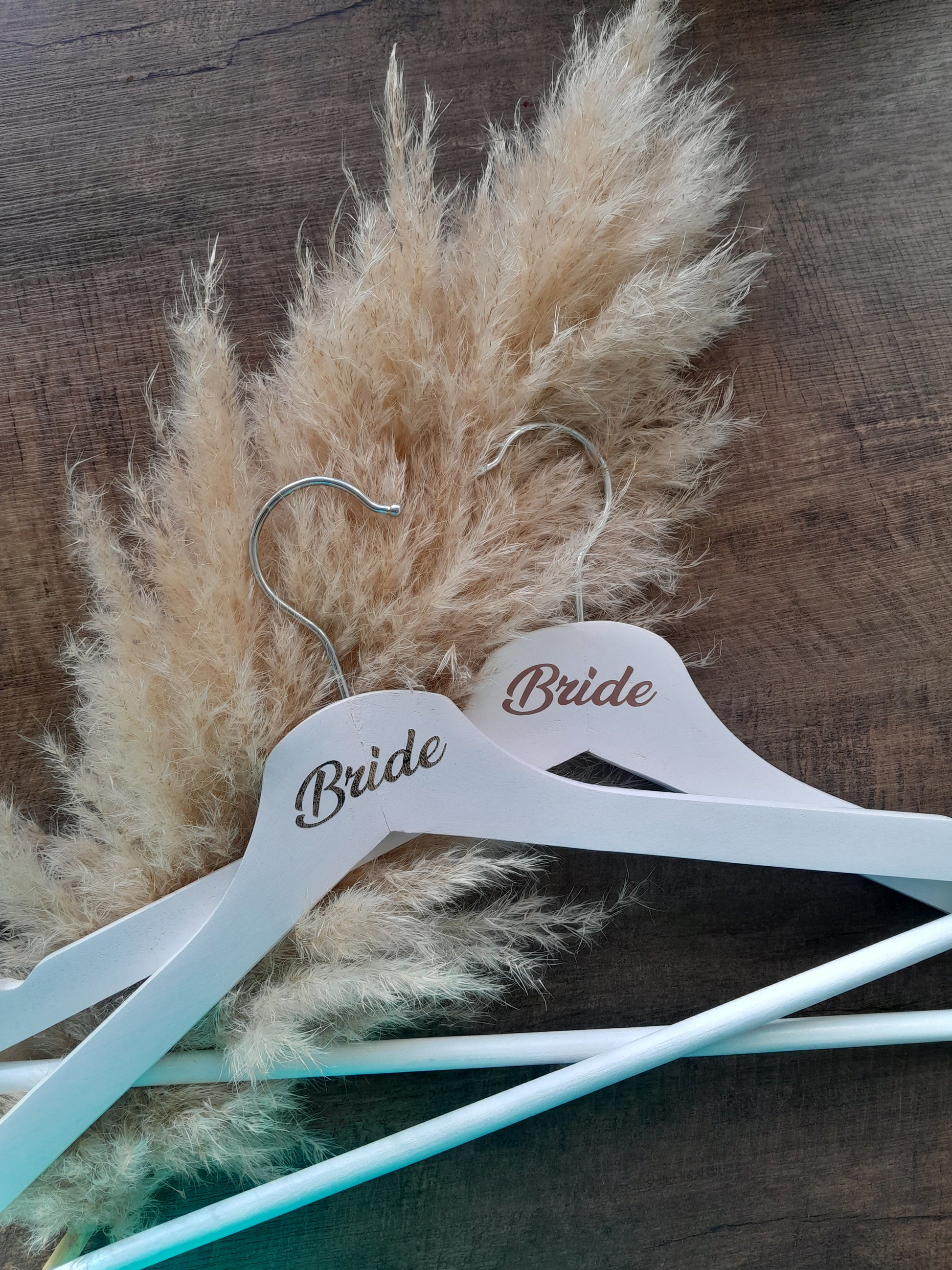 Personalised wedding hangers