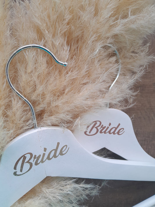 Personalised wedding hangers