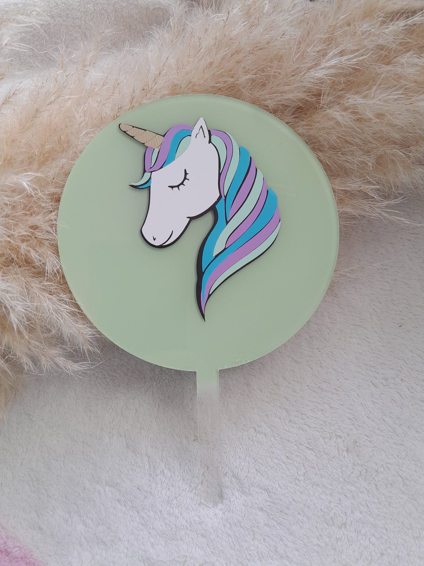 Unicorn Cake Topper