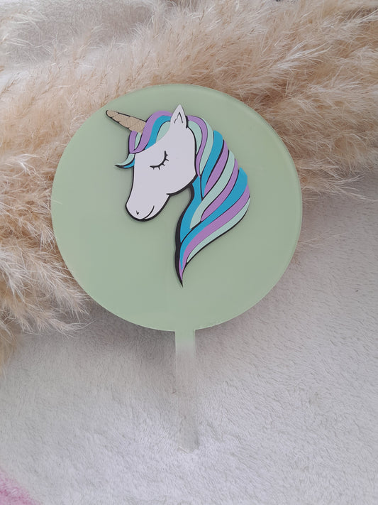 Unicorn Cake Topper