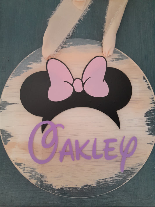 Add a touch of magic to your bedroom with our Disney acrylic sign. Perfect for any Disney fan, this sign will add a fun and playful touch to your room. Made from dur