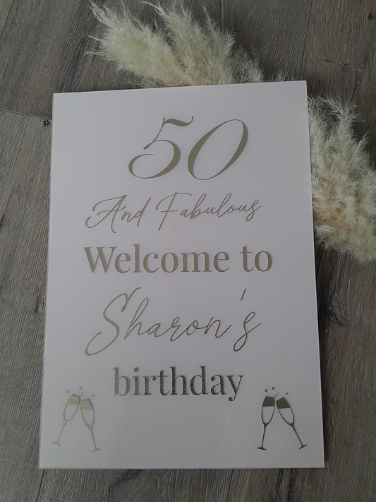 Birthday signs