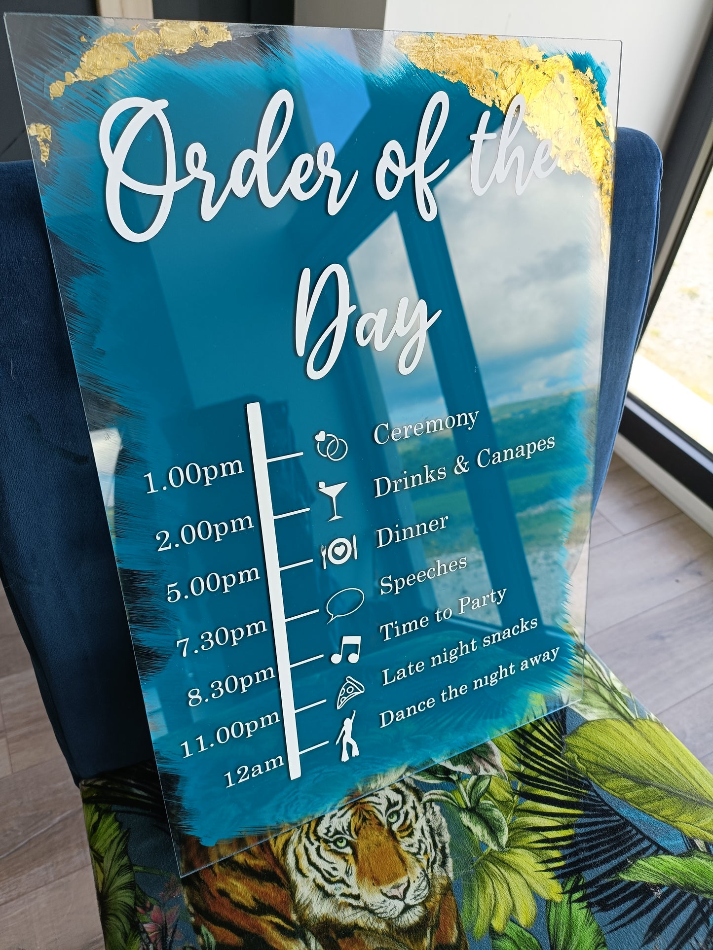 Order of Service/Events signs