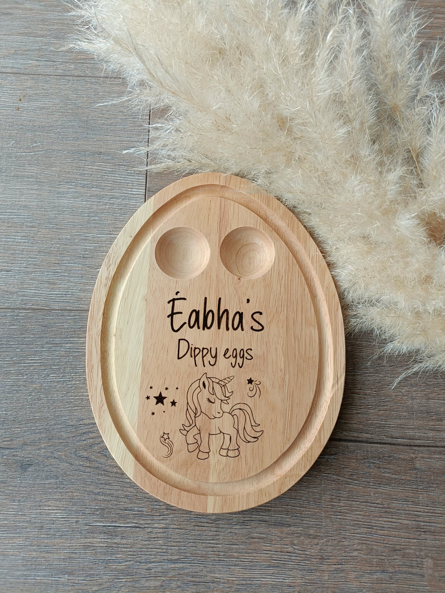 Personalised egg board