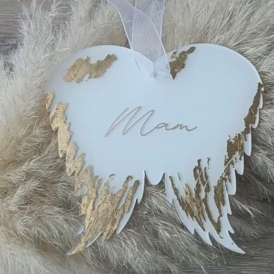 Angel wings decoration