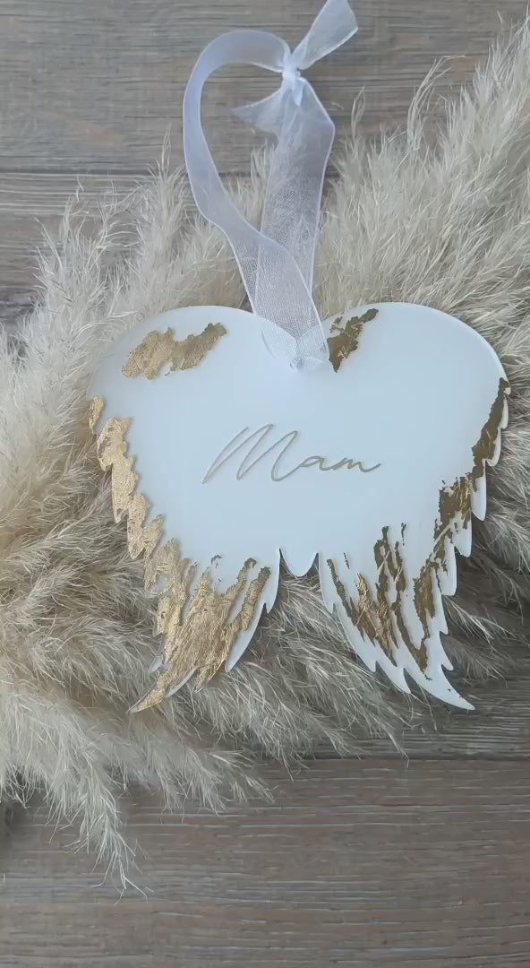 Angel wings decoration